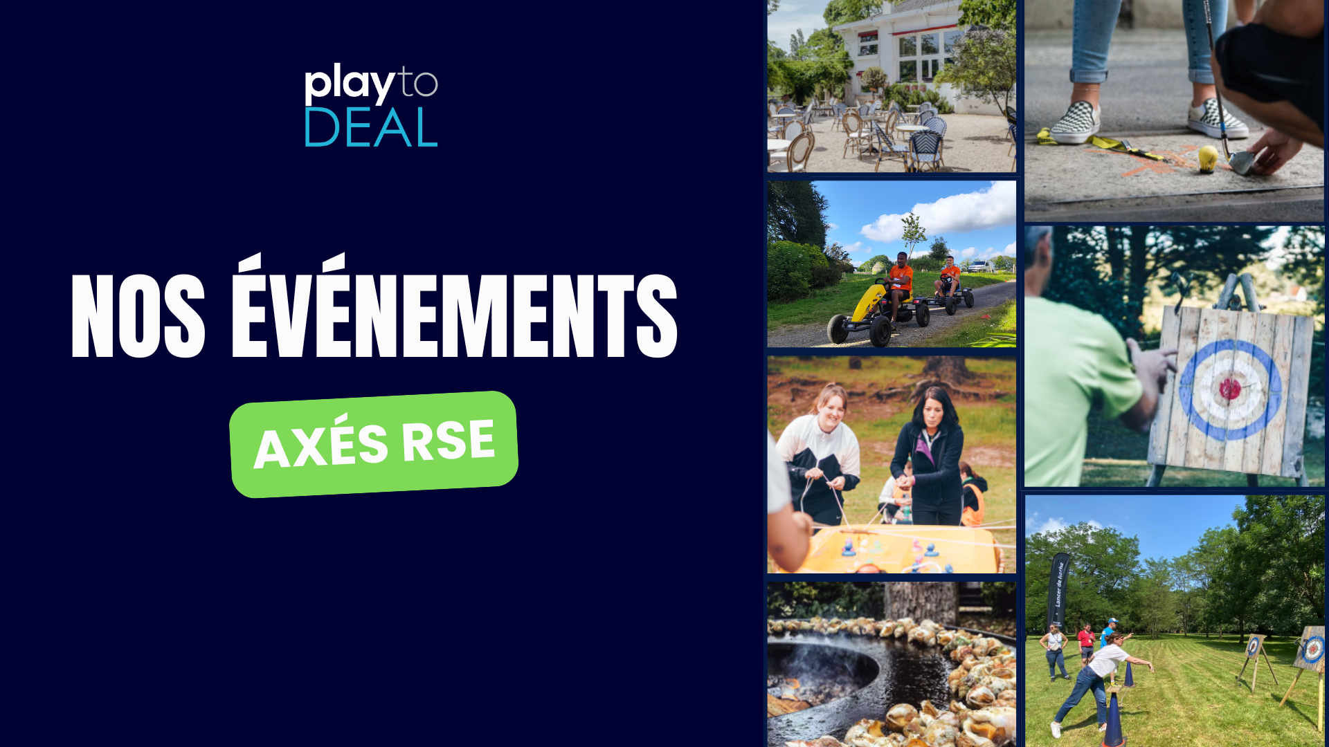 Exemples d'événements PlayToDeal
